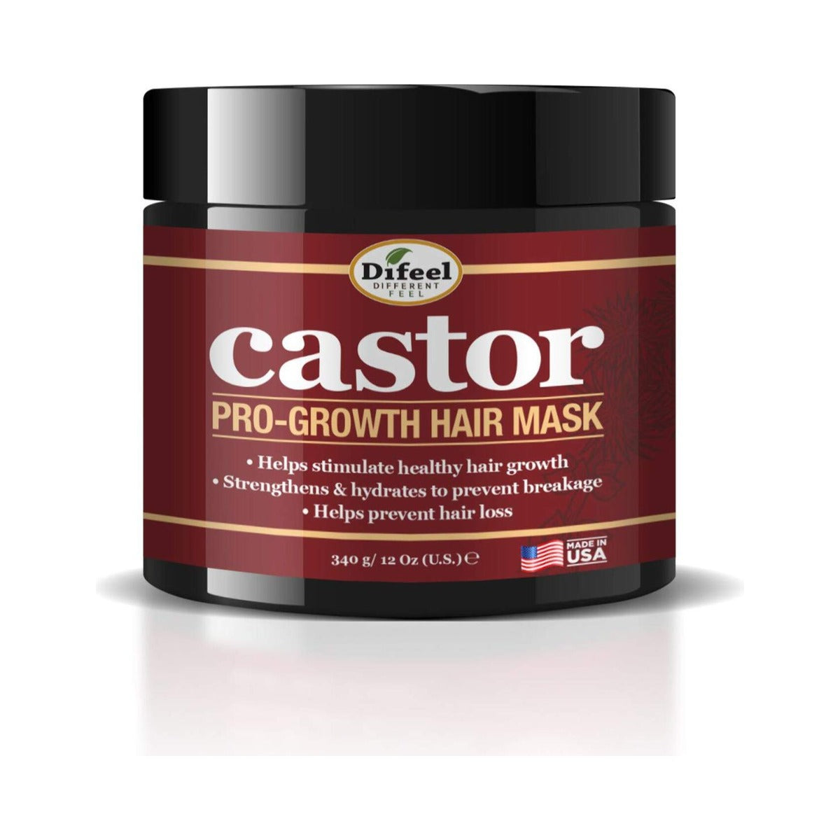 Difeel Castor Pro-Growth Hair Mask (Pack of 24)