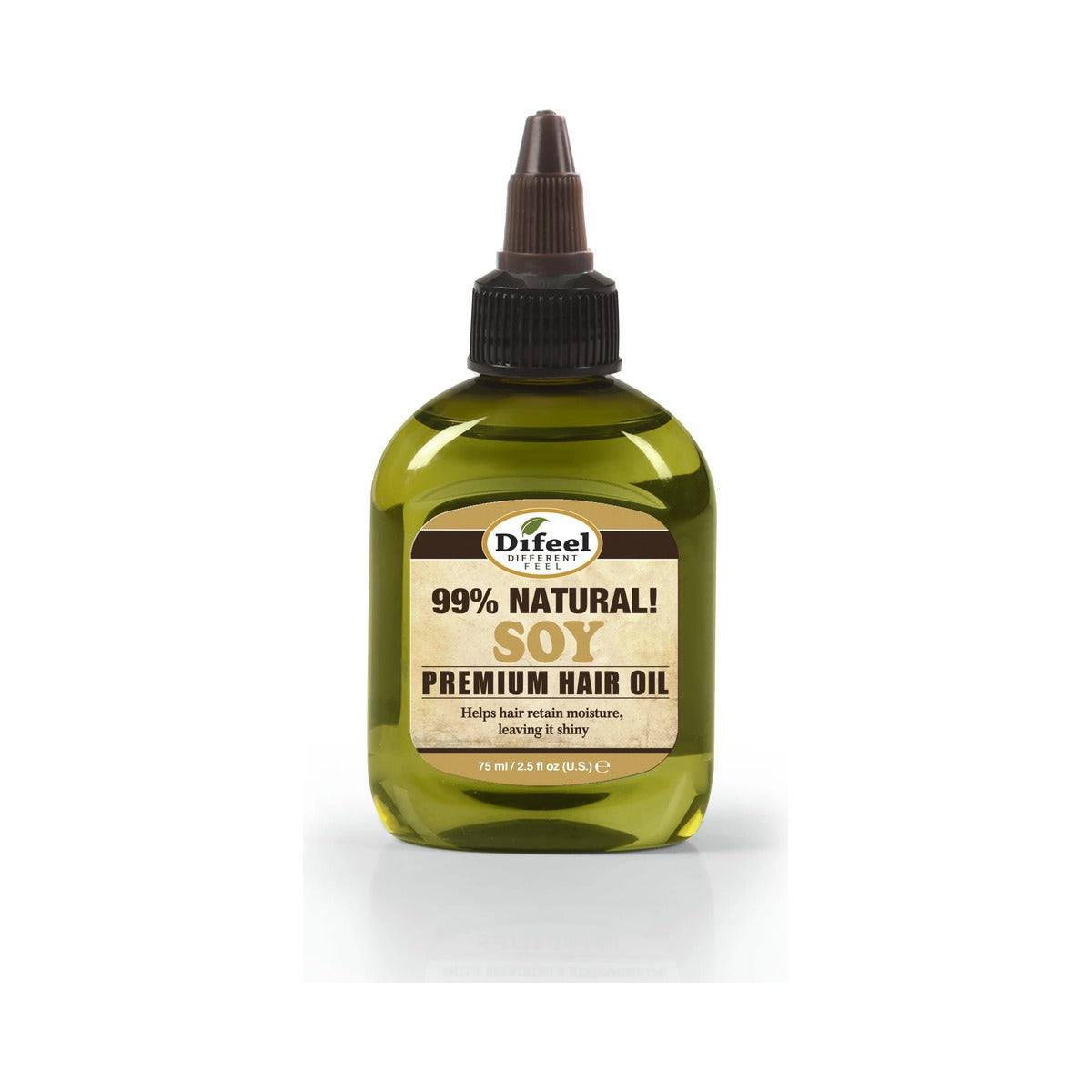 Difeel Premium Natural Hair Oil Soy 2.5 Oz (Pack of 24)