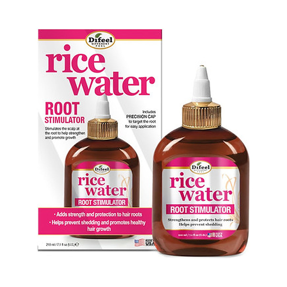 Difeel Rice Water Root Stimulator 7.1 Oz (Pack of 12)
