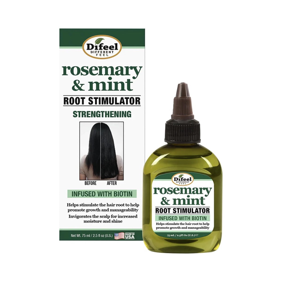 Difeel Rosemary Mint Root Stimulator 2.5 Oz (Pack of 24)