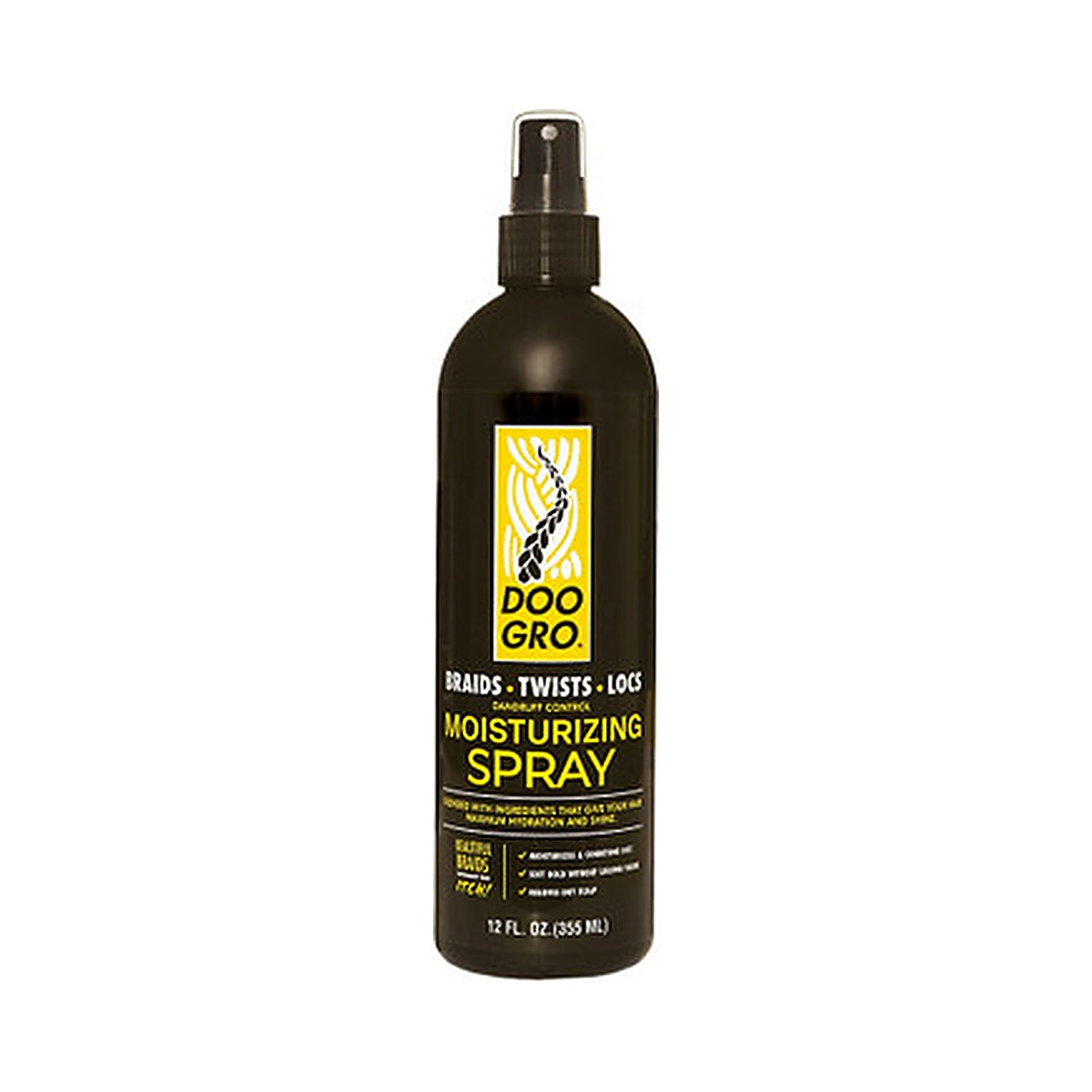 Doo Gro Braids Twists Locs Moisturizing Spray 12 Oz (Pack of 12)