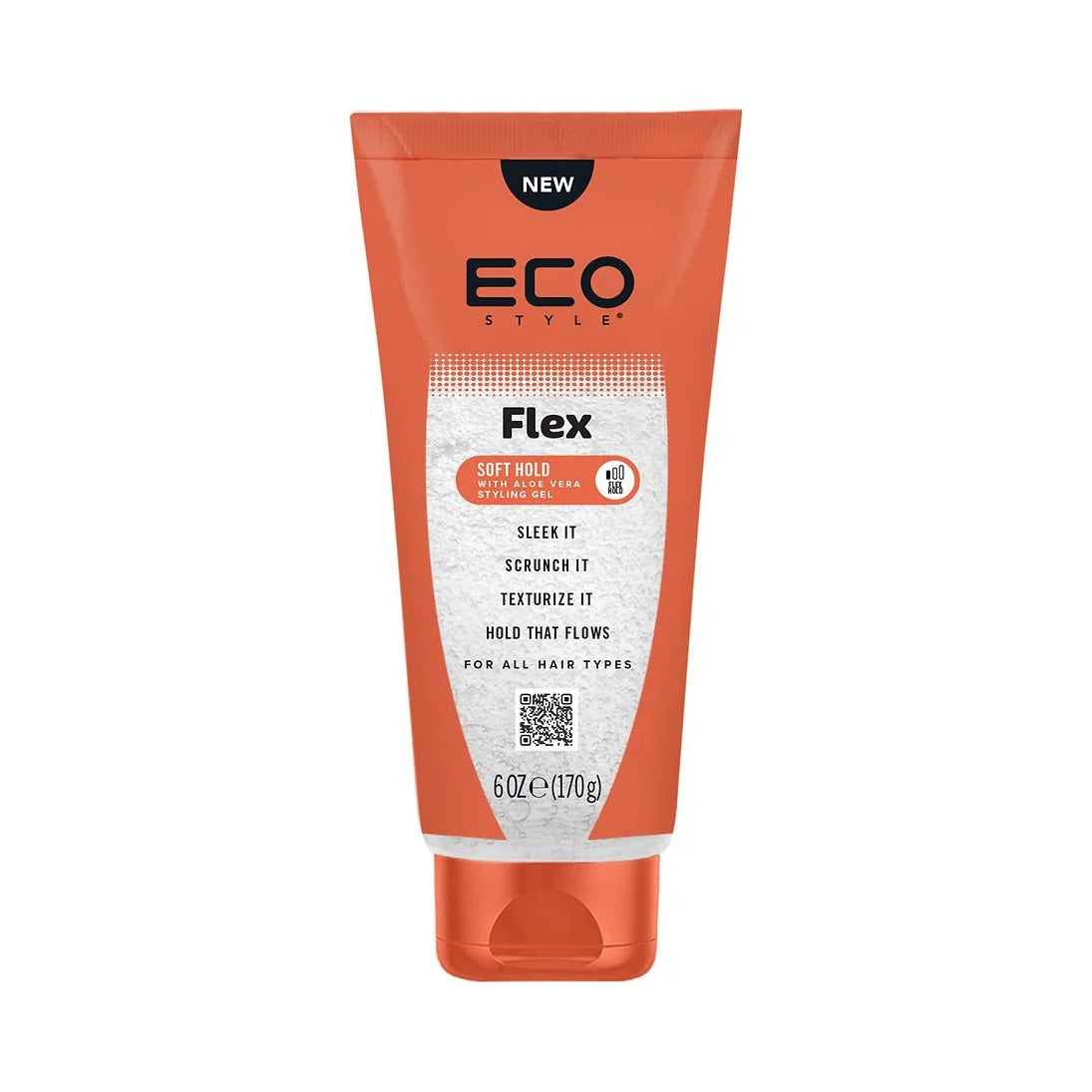 Eco Style Flex Soft Hold Styling Gel 6 Oz (Pack of 6)