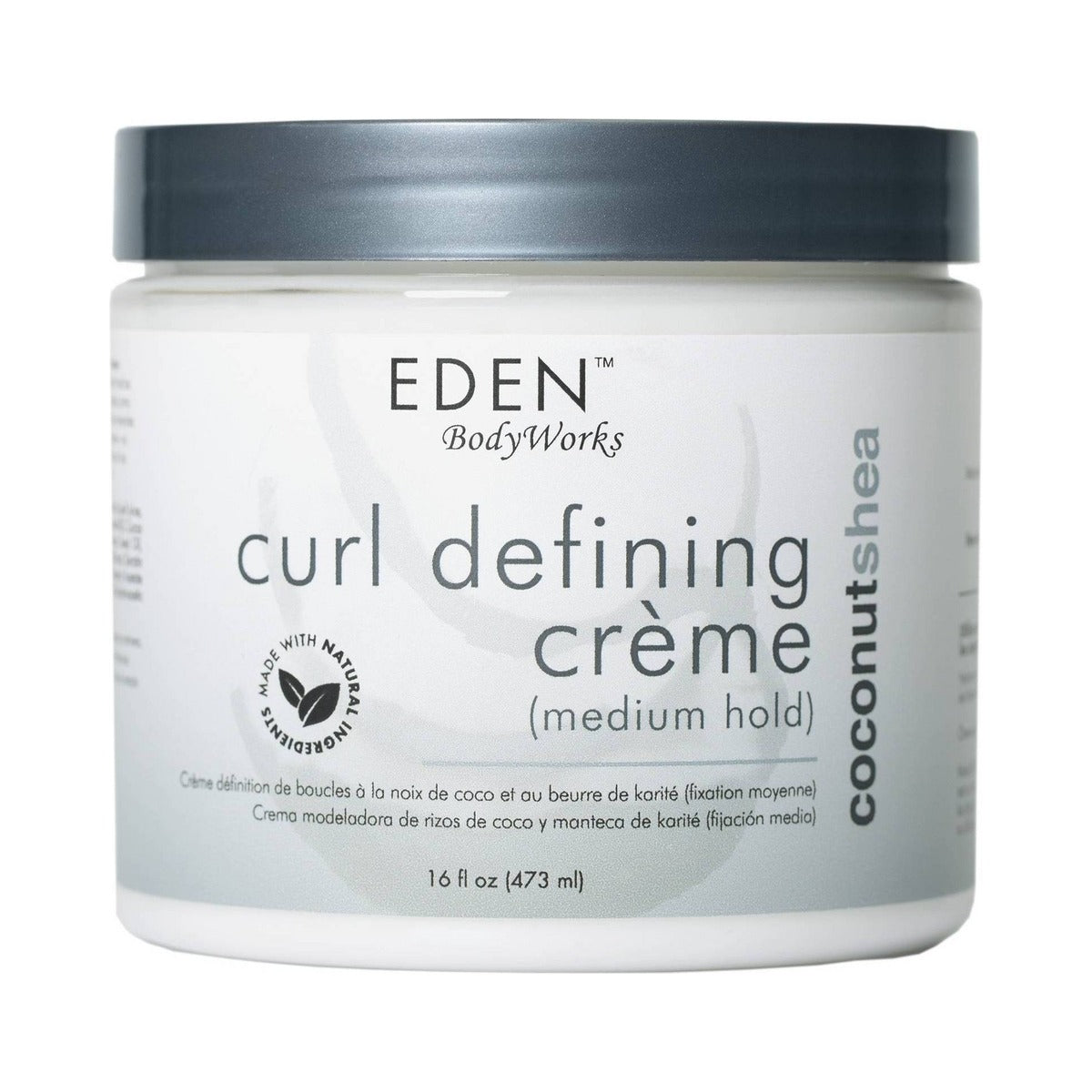 Eden BodyWorks Coconut Shea Curl Define Cream 16 Oz (Pack of 6) - view 2