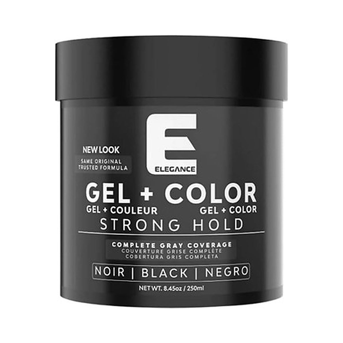 Elegance Sadapack Black Gel Color 8.45 Oz (Pack of 12)
