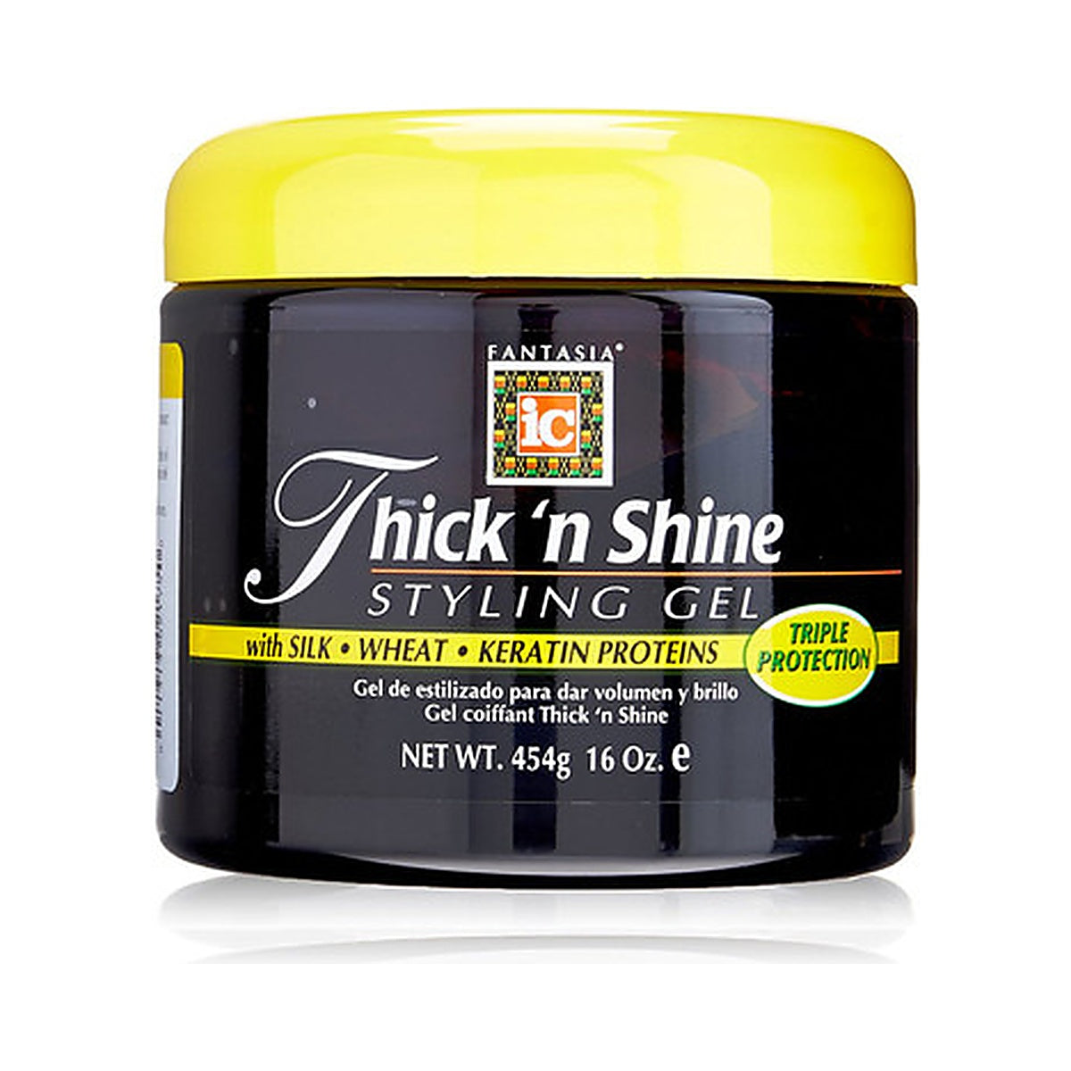 Fantasia Thick Shine Styling Gel 20 Oz (Pack of 6)