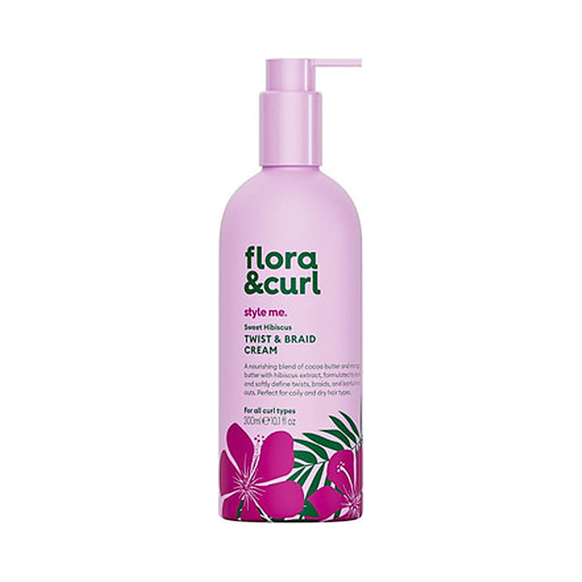 Flora & Curl Hibiscus Twist Cream 10.1 Oz (Pack of 6)