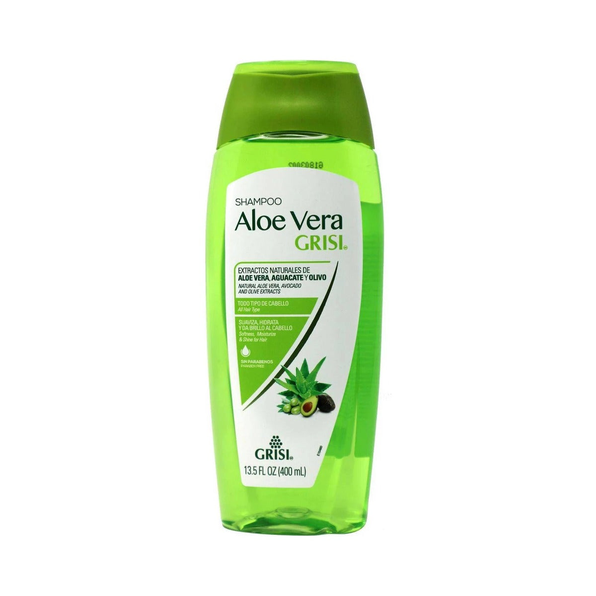 Grisi Aloe Vera Moisturizing Shampoo 13.5 Oz (Pack of 12)