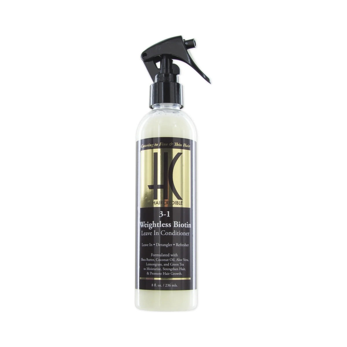Haircredible Weightless 3-1 Biotin Leave In Conditioner 8 Oz (Pack of 6)