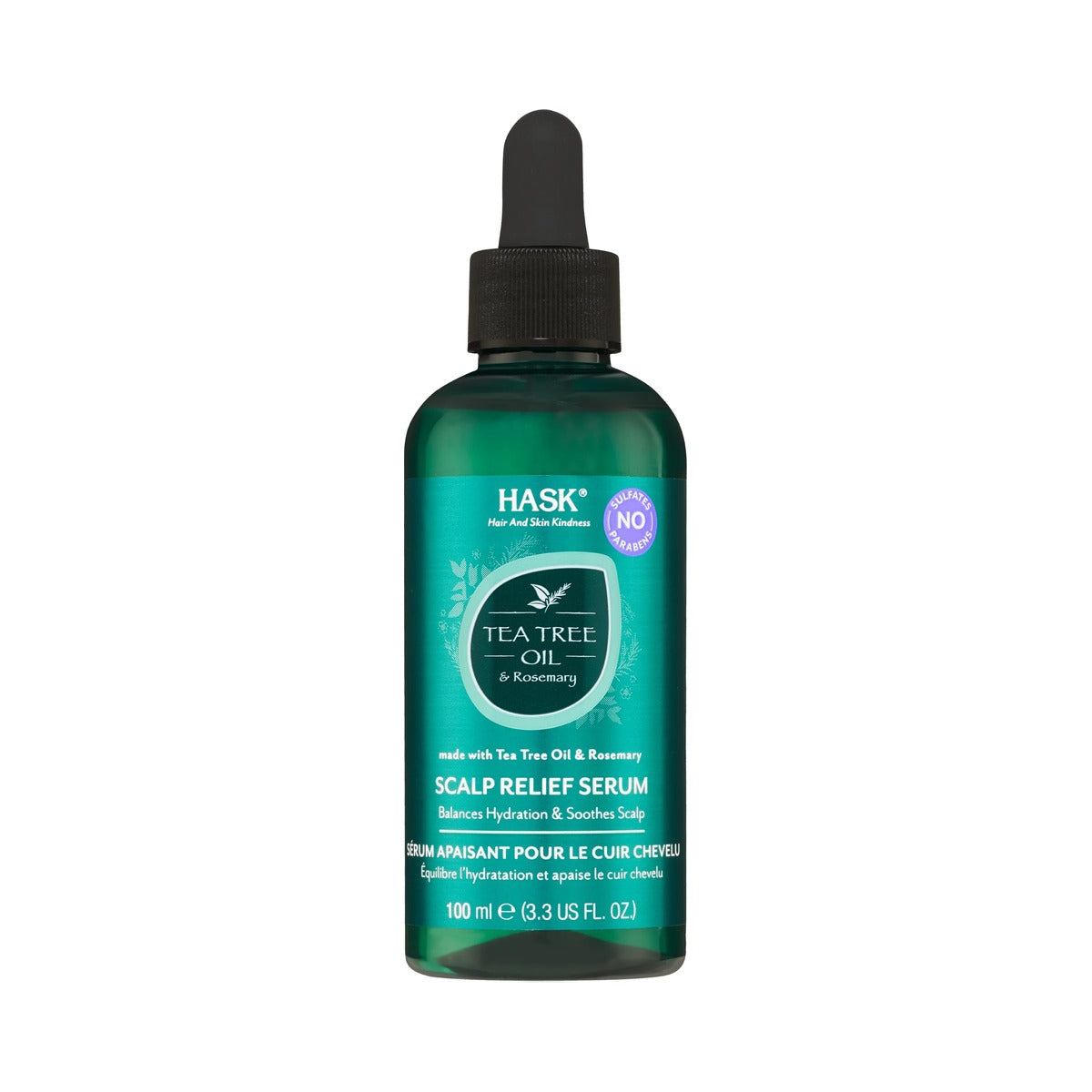 Hask Tea Tree & Rosemary Scalp Relief Serum 3.3 Oz (Pack of 6)
