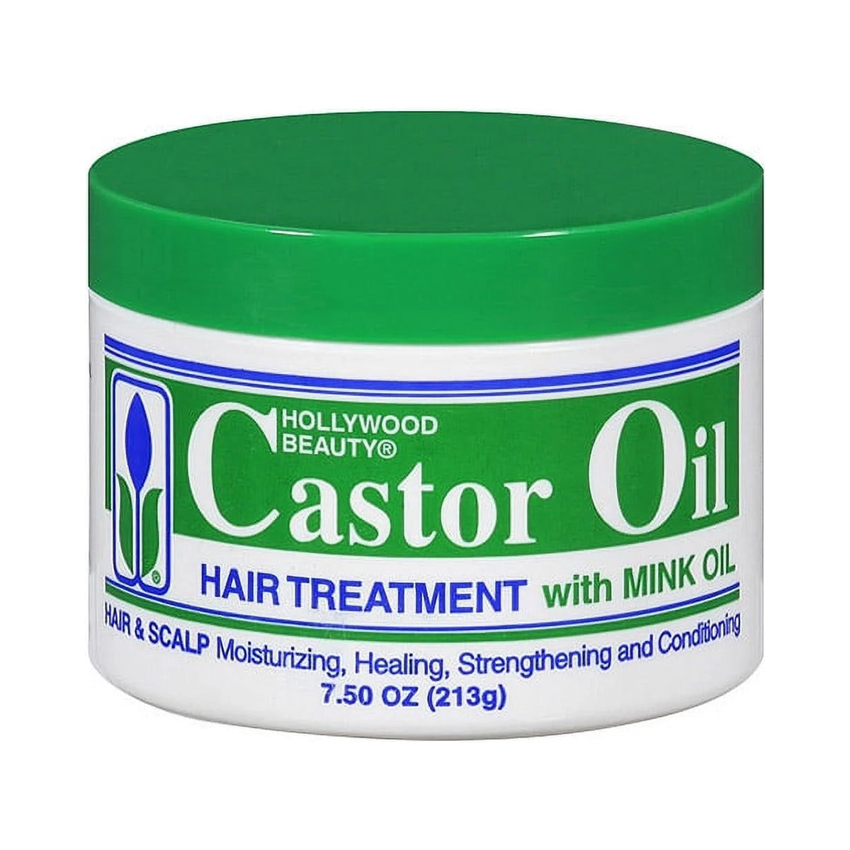 Hollywood Beauty Castor Oil Hair Treatment 7.5 Oz (Pack of 6)