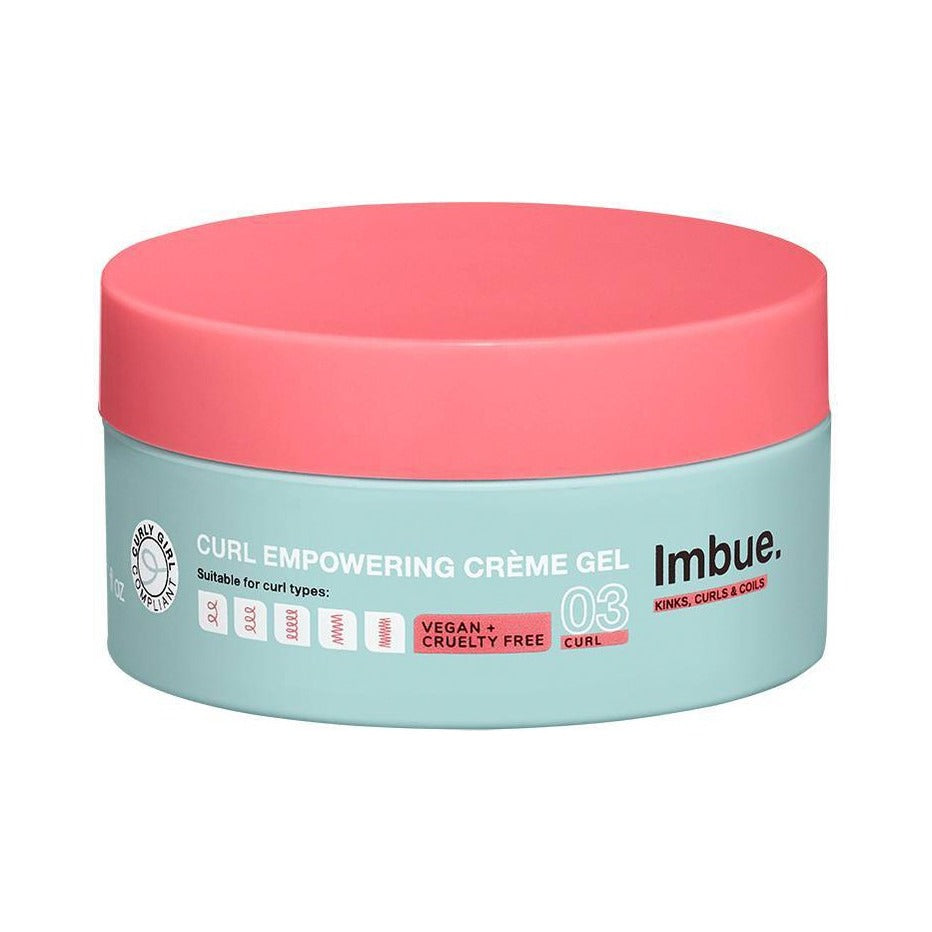 Imbue Curl Empowering Creme Hair Gel 6.8 Oz (Pack of 6)
