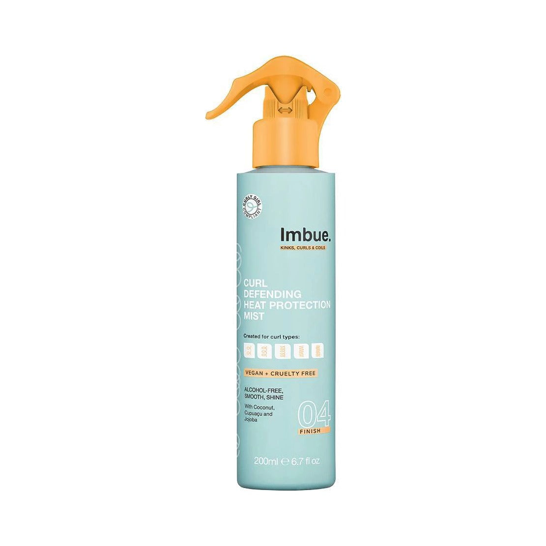 Imbue Curl Defending Heat Protection Mist 6.76 Oz (Pack of 6)