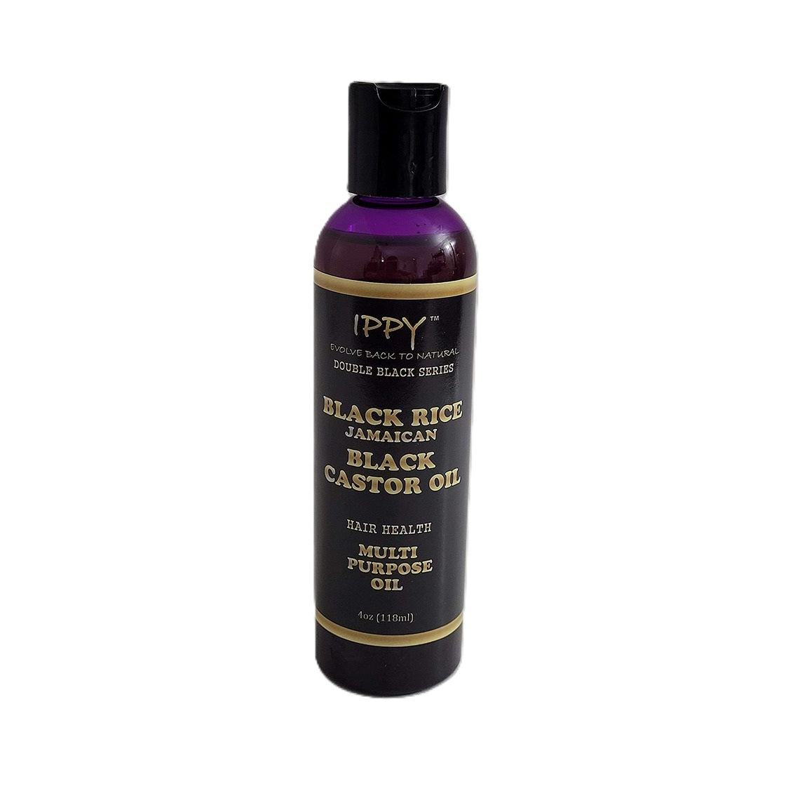 Ippy Black Rice Jamaican Black Castor Oil Multi Purpose Oil 4 Oz (Pack of 12)