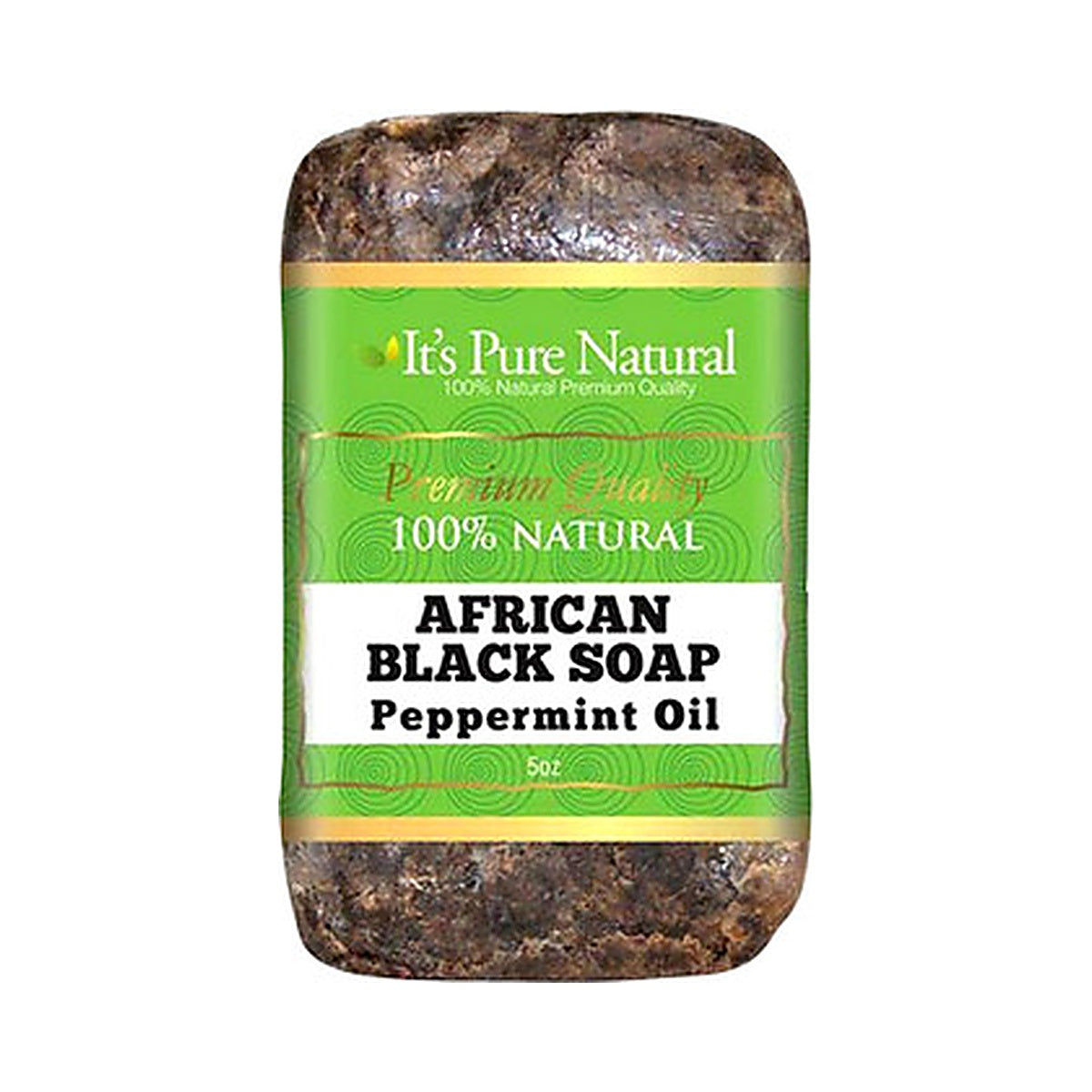 It's Pure African Black Soap Pepper 5 Oz (Pack of 24)