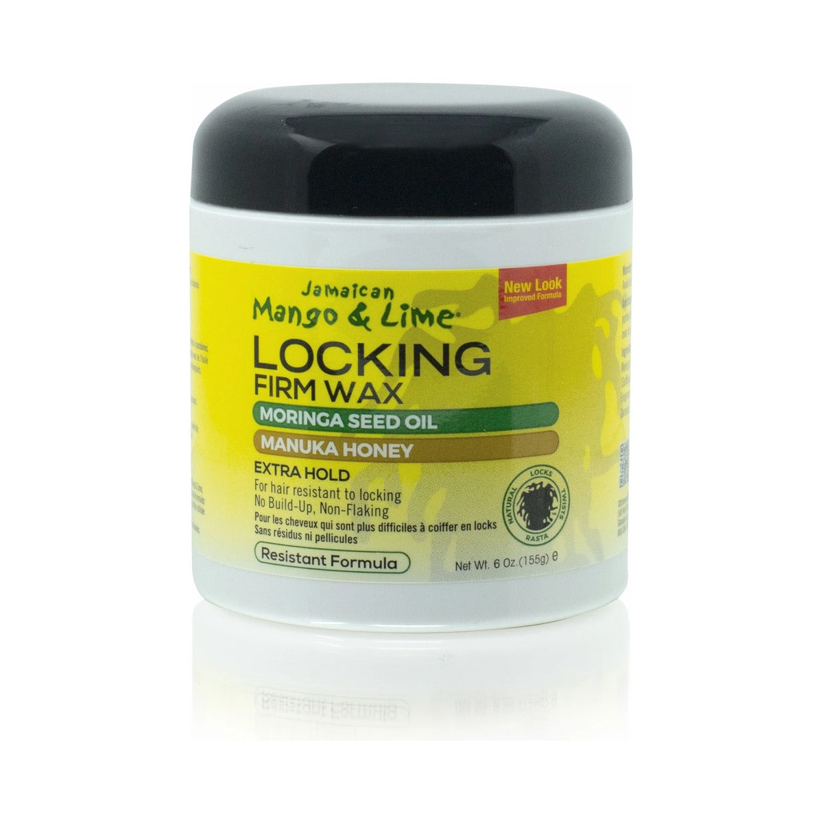 Jamaican Mango & Lime Locking Firm Hair Styling Wax 6 Oz (Pack of 6) - view 2