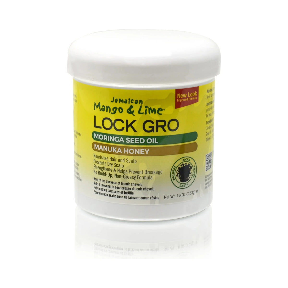 Jamaican Mango & Lime Lock Gro 16 Oz (Pack of 6)