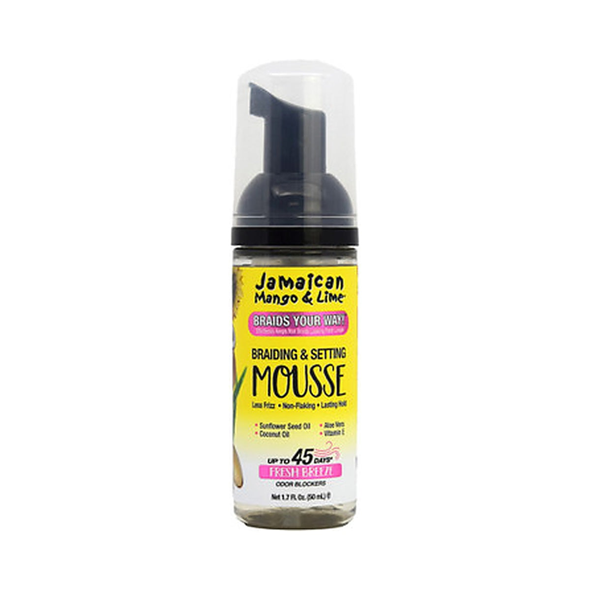 Jamaican Mango & Lime Braids Your Way Mousse 1.7 Oz (Pack of 24)