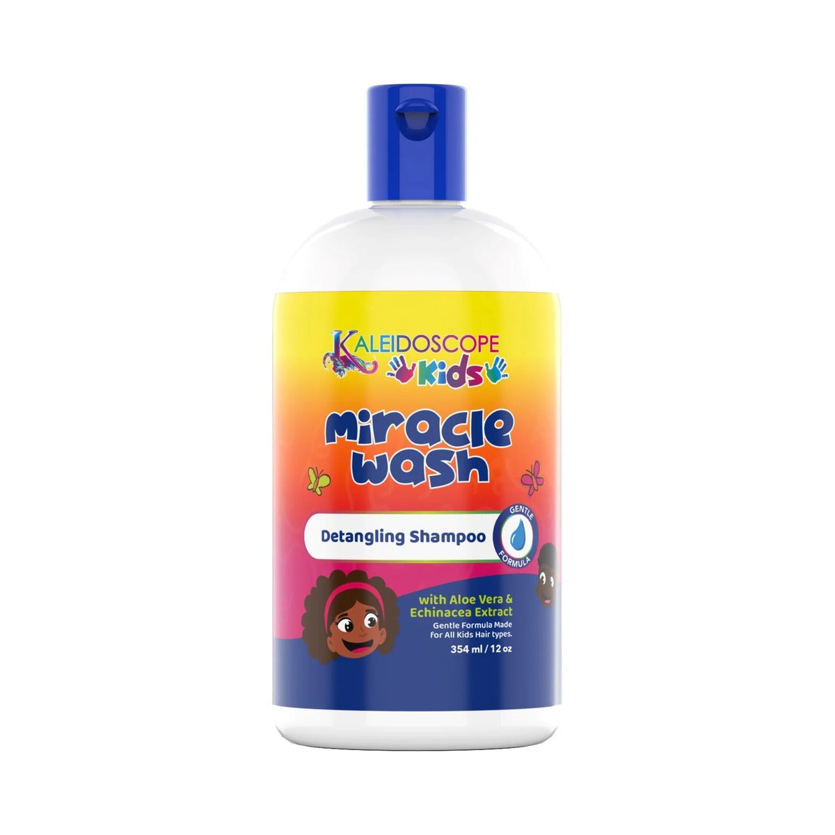 Kaleidoscope Kids Miracle Wash Detangling Shampoo 12 Oz (Pack of 6)