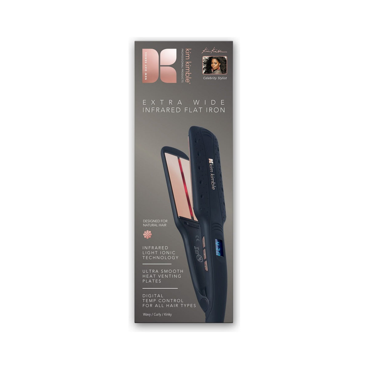 Kim Kimble Infrared 2" Flat Iron (Pack of 12)