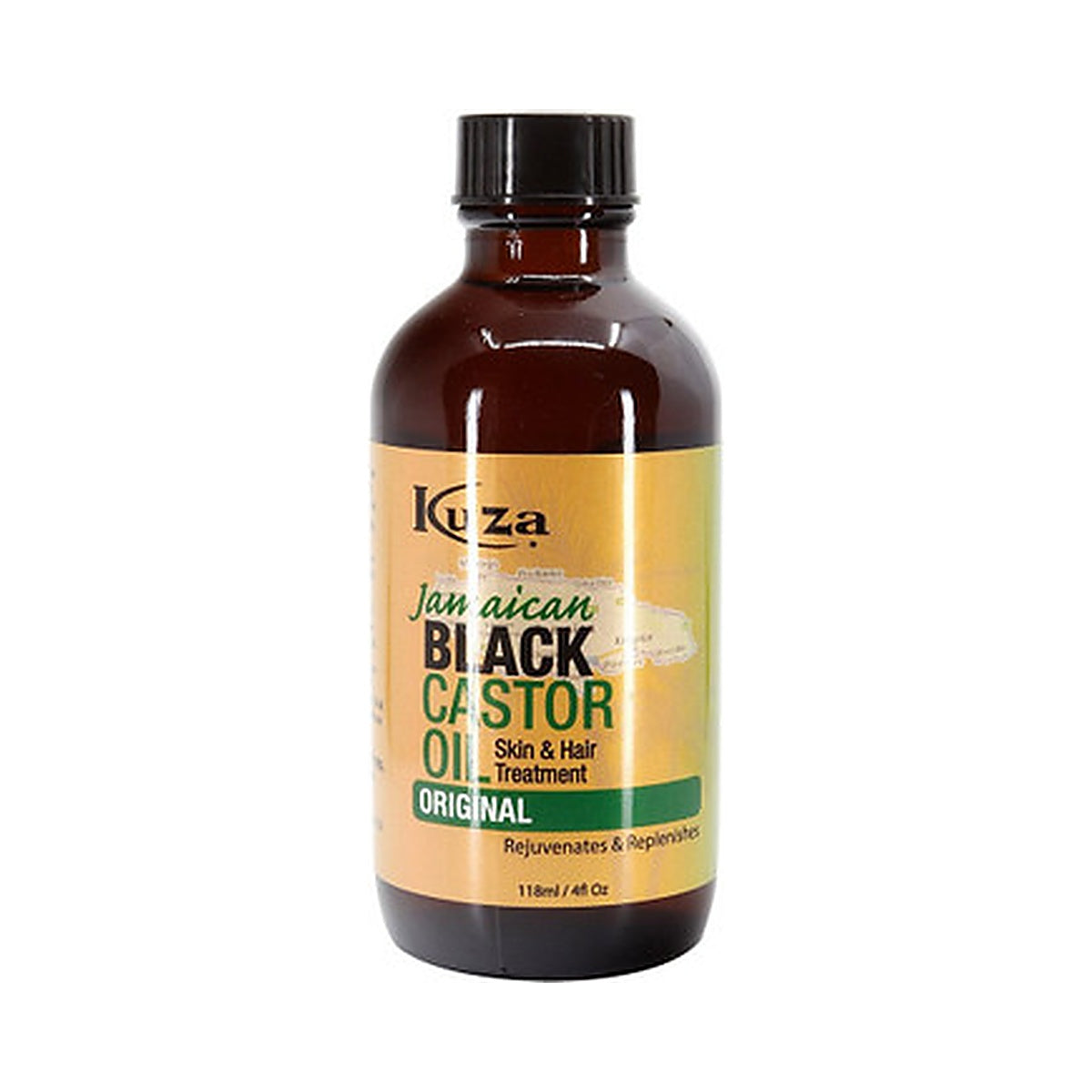 Kuza Jamaican Black Castor Oil Coconut 4 Oz (Pack of 6)