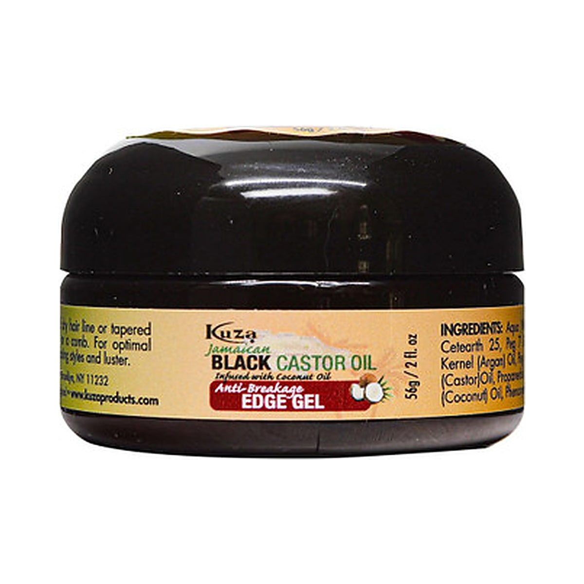Kuza Jamaican Black Castor Oil Edge Gel 2 Oz (Pack of 12)