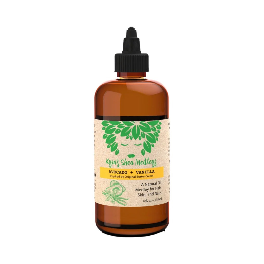 Kyra's Shea Avocado & Vanilla Oil 4 Oz (Pack of 10)