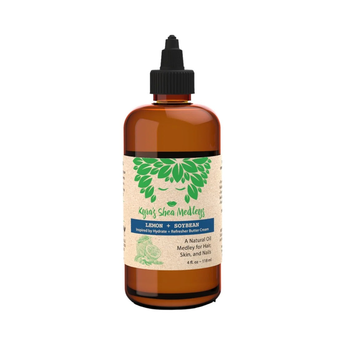 Kyra's Shea Lemon + Soybean Oil 4 Fl Oz (Pack of 10)