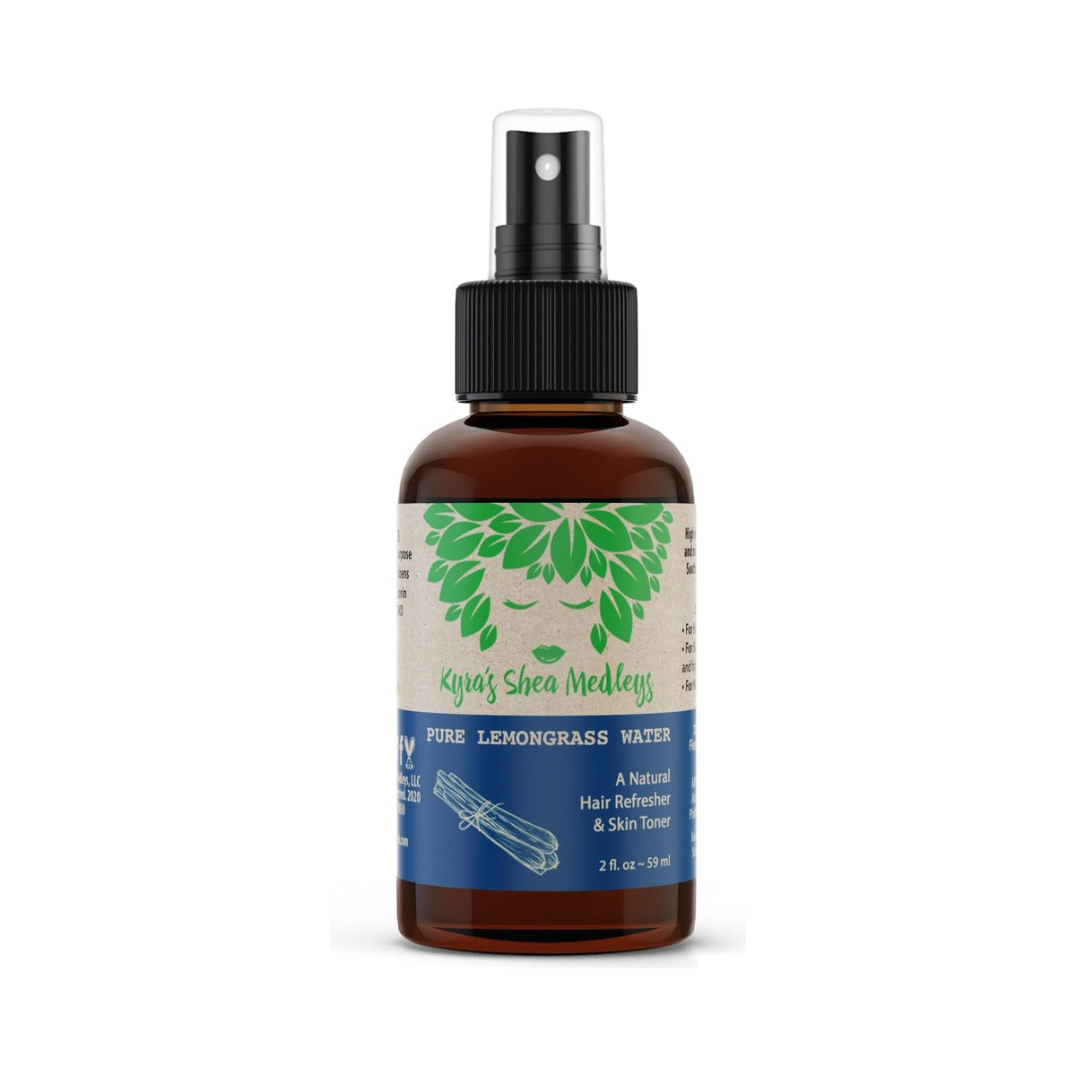 Kyra's Shea Lemongrass Water Mist 2 Oz (Pack of 10)