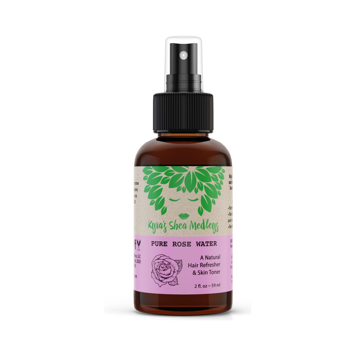 Kyra's Shea Medleys Rose Water Toner Mist 2 Oz (Pack of 10)
