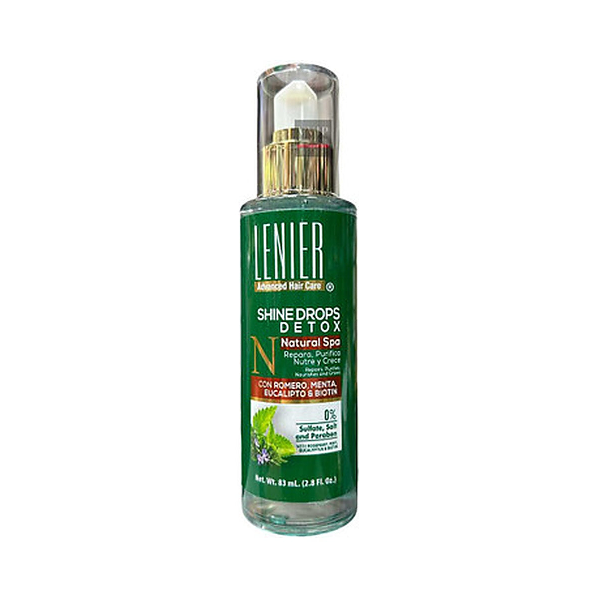 Lenier Detox Gotas Brillo 2.8 Oz (Pack of 24)
