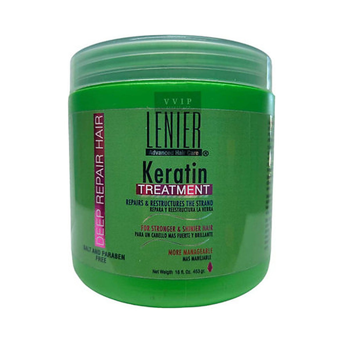 Lenier Keratin Hair Treatment 16 Oz (Pack of 24)
