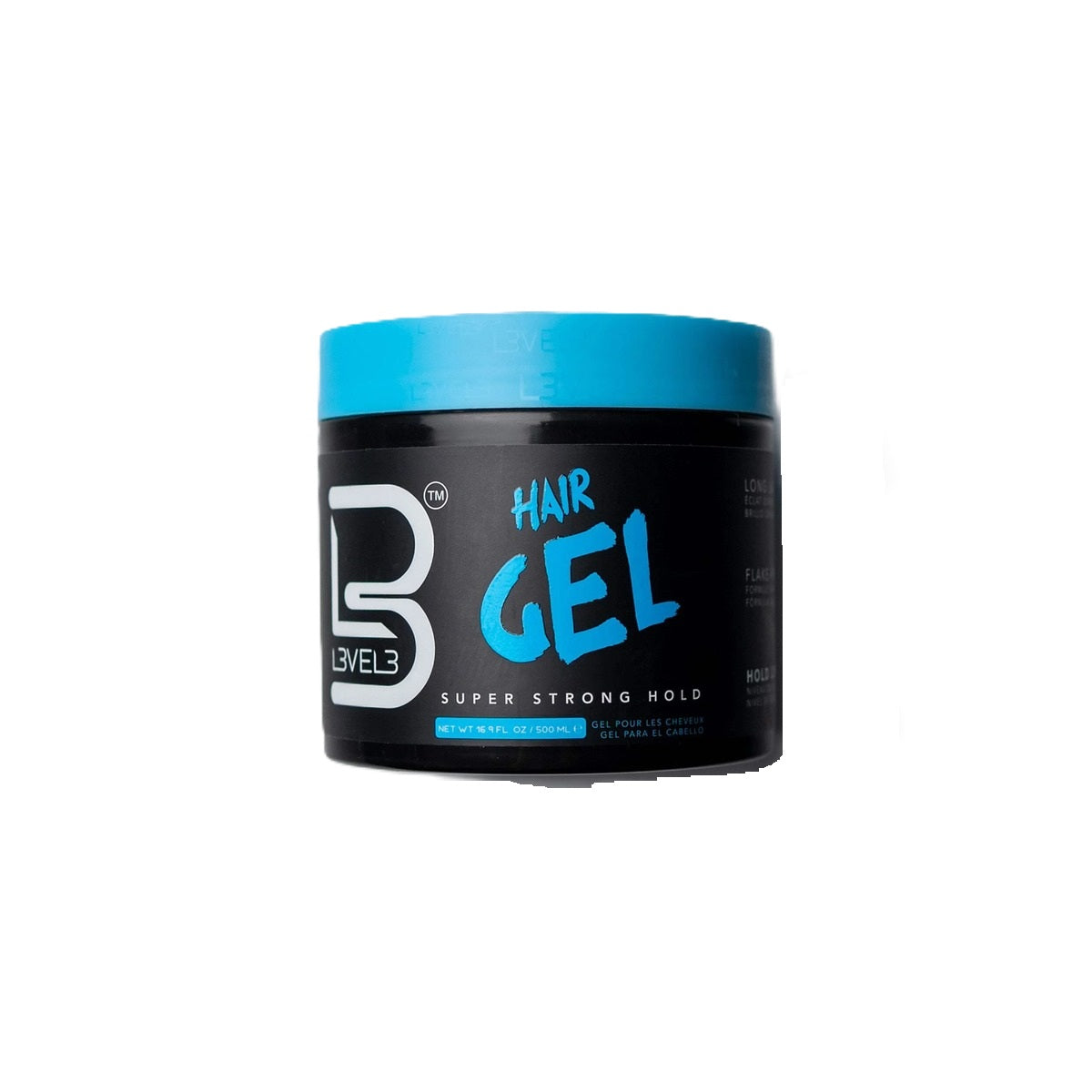L3VEL3 Hair Styling Gel 16.9 Oz (Pack of 12)