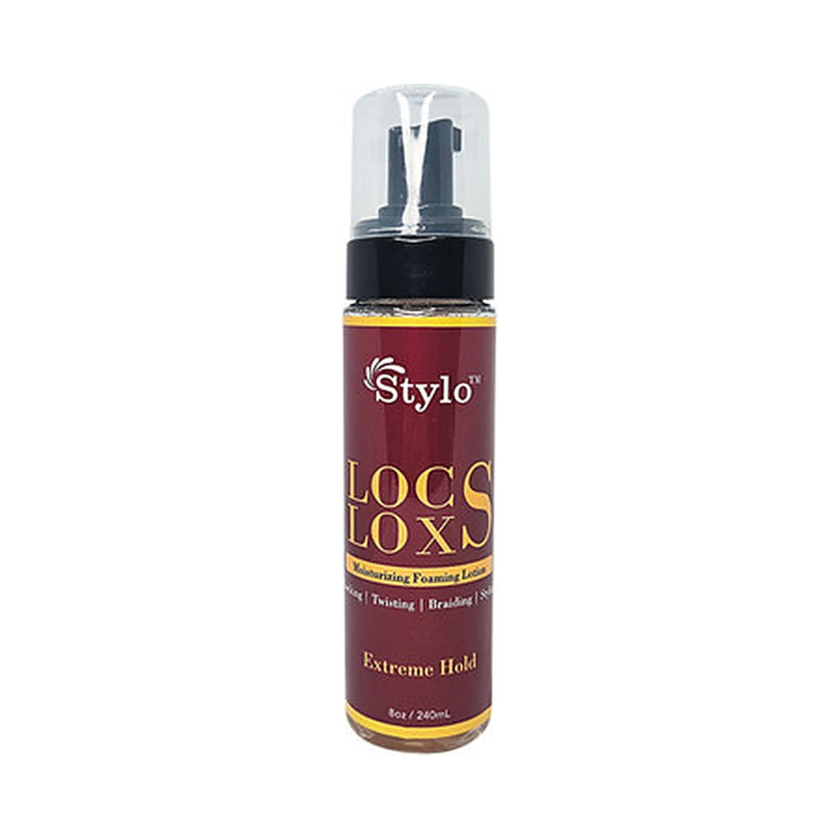 Stylo Locs Loxs Moisturizing Foaming Lotion 8 Oz (Pack of 12)