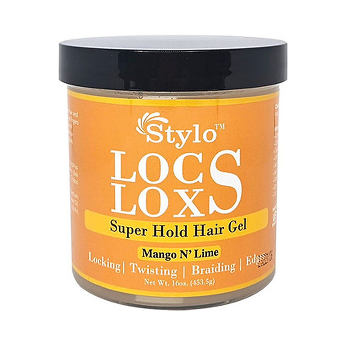 Stylo Locs Super Hold Volumizing Hair Gel 16 Oz (Pack of 12)