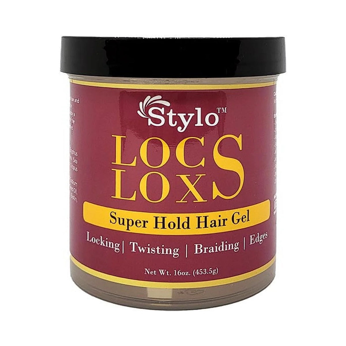Stylo Locs Loxs Super Hold Gel 16 Oz (Pack of 12)