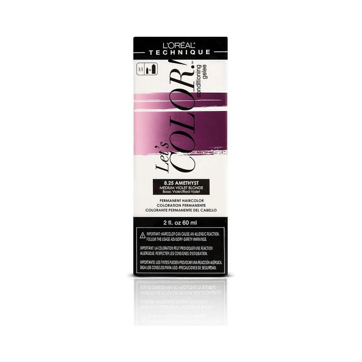 L'Oreal Paris Let's Color 8.25 Amethyst 2 Oz (Pack of 36)