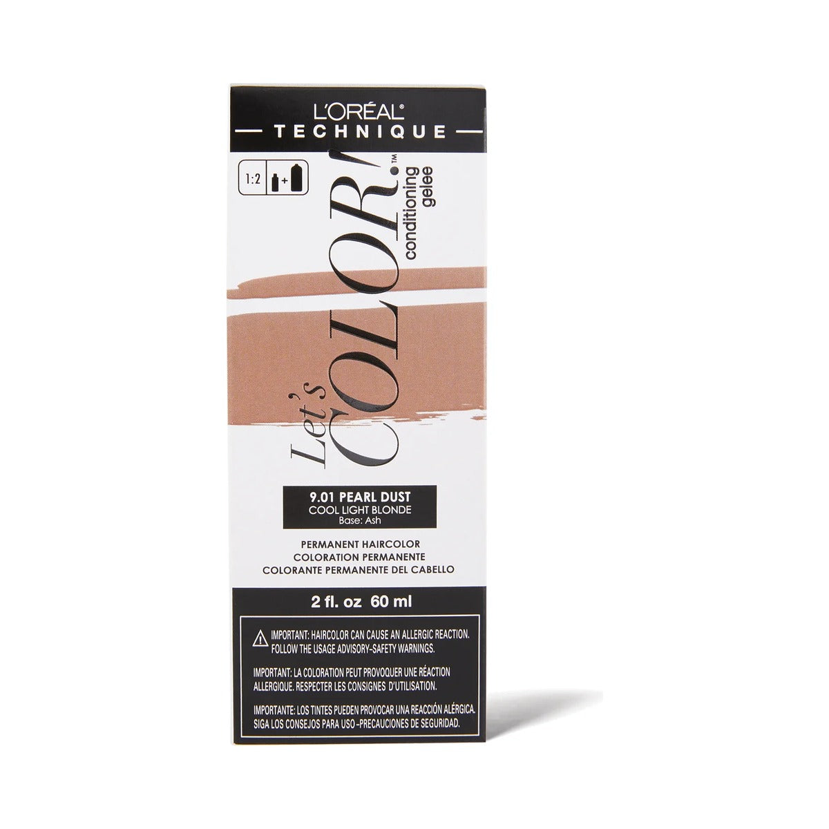 L'Oreal Paris Let's Color 9.01 Pearl Dust 2 Oz (Pack of 36)