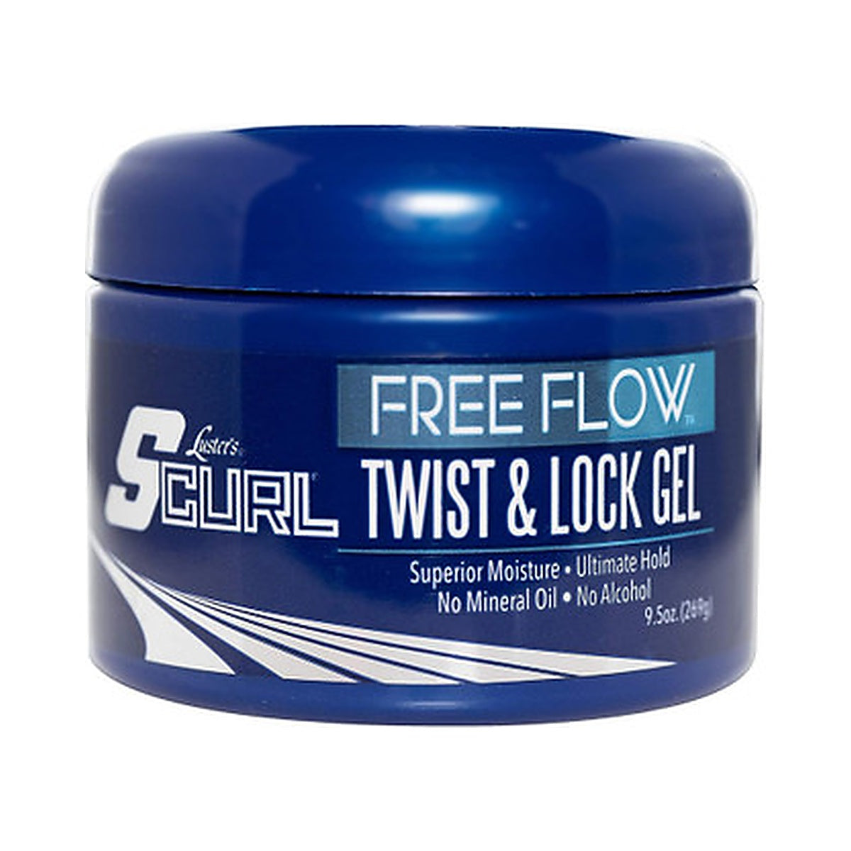 Luster's Pink Free Flow Twist & Lock Gel 9.5 Oz (Pack of 12)
