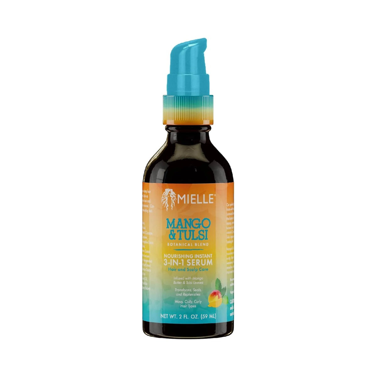 Mielle Organics Mango & Tulsi 3-N-1 Serum 2 Oz (Pack of 12)