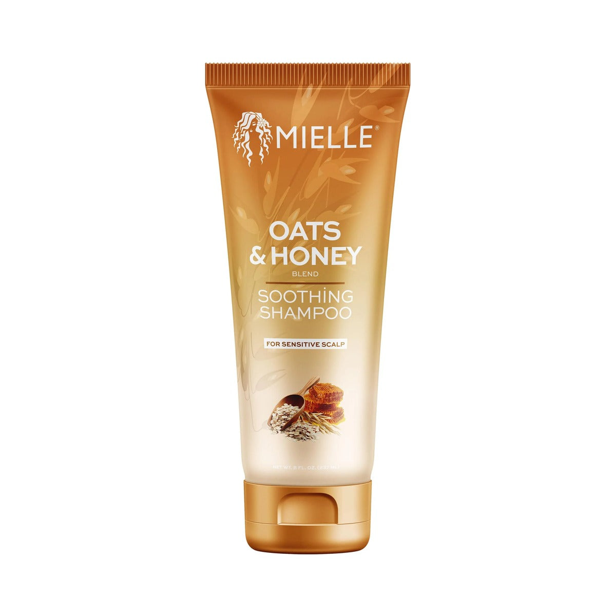 Mielle Organics Oats & Honey Soothing Shampoo 8 Oz (Pack of 6)