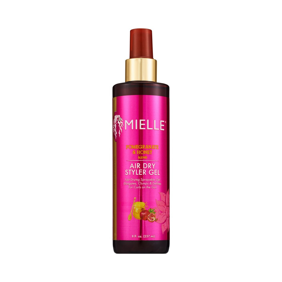 Mielle Organics Pomegranate & Honey Air Dry Styler Gel 8 Oz (Pack of 6)