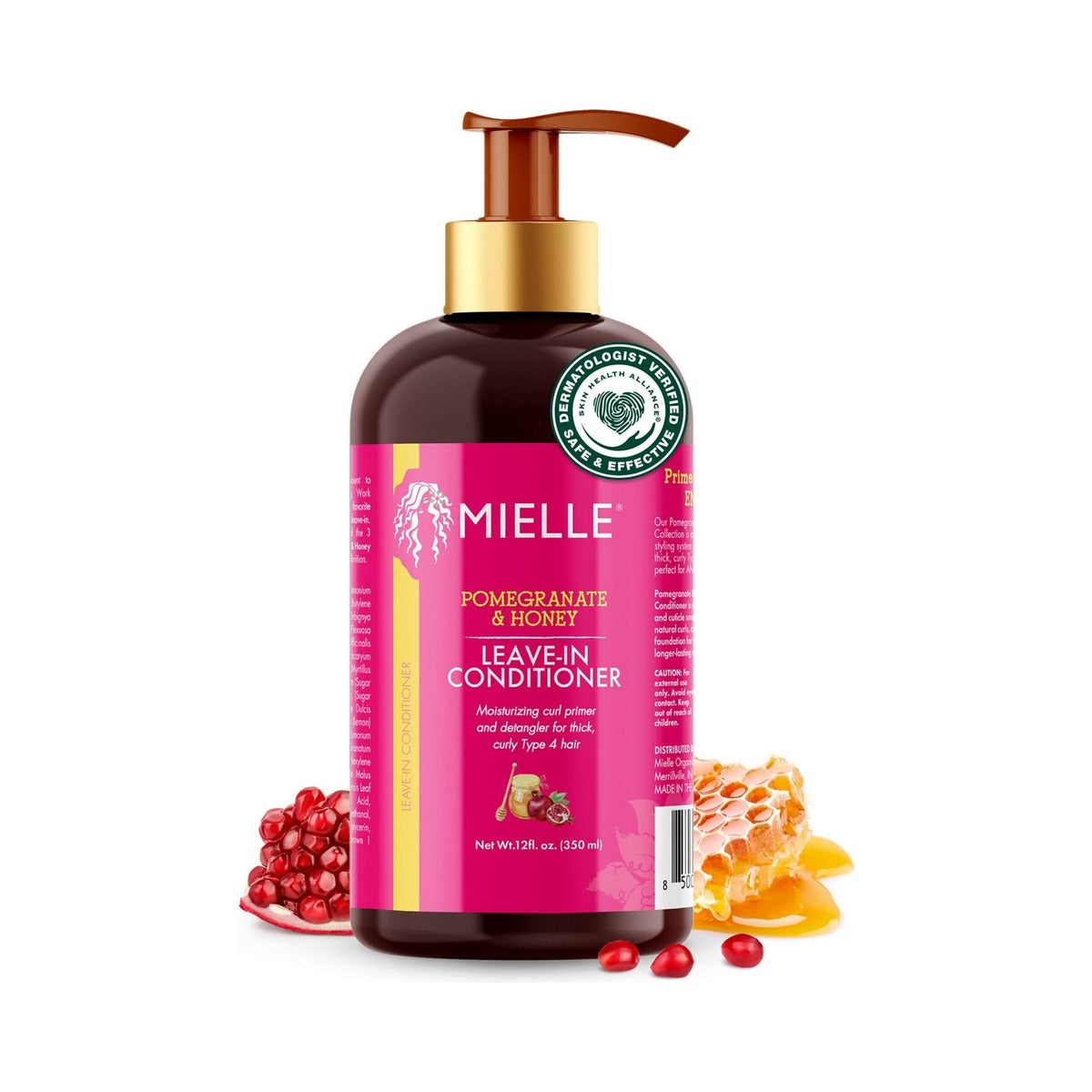 Mielle Organics Pomegranate & Honey Leave-In Conditioner 12 Oz (Pack of 6) - view 3