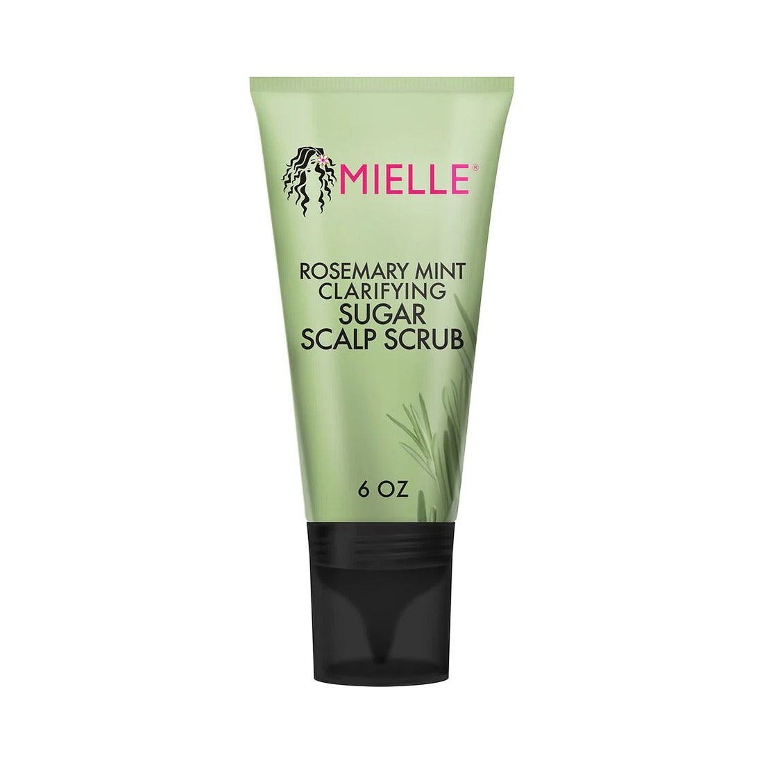 Mielle Organics Rosemary Mint Clarifying Sugar Scalp Scrub 6 Oz (Pack of 6)