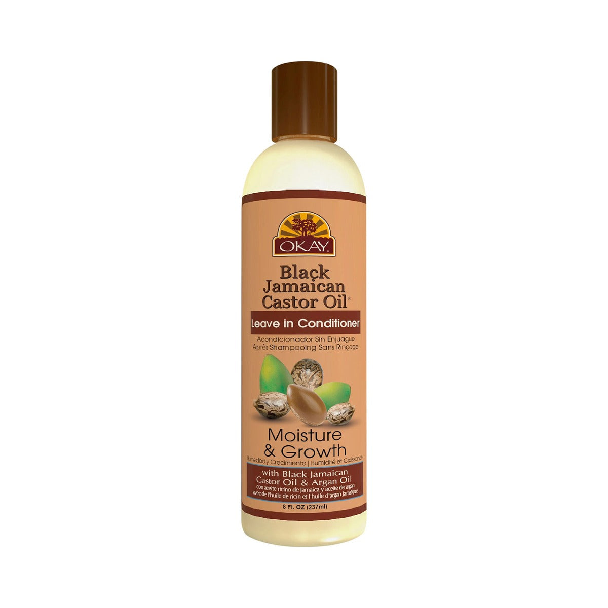 Okay Black Jamaican Leave-In Conditioner 8 Oz (Pack of 12)