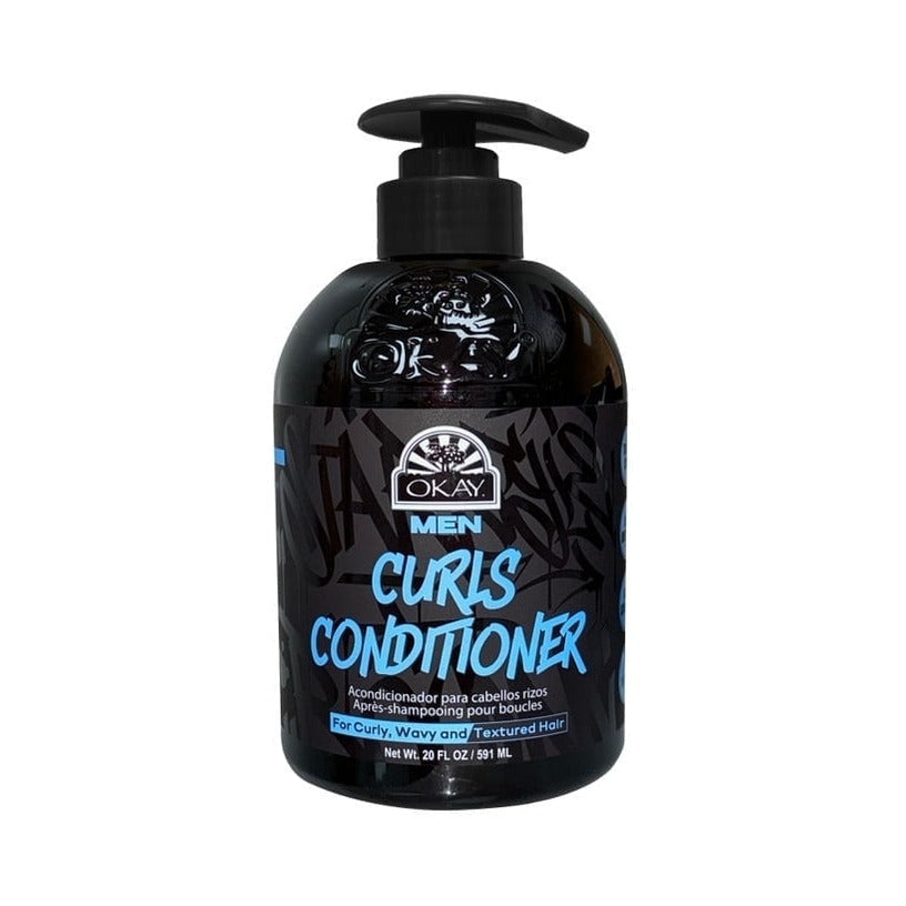 OKAY Men's Curls Hair Conditioner 20 Oz (Pack of 12)