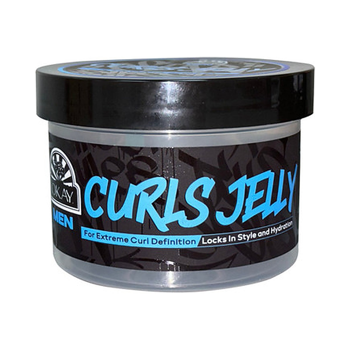 Okay Men's Curls Jelly 7 Oz (Pack of 12)