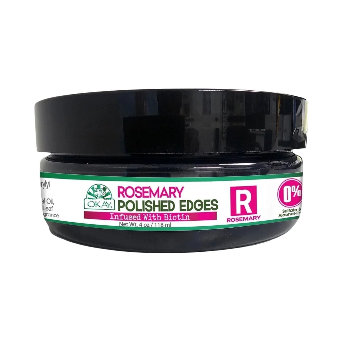 OKAY Rosemary Polished Edges 4 Oz (Pack of 12)