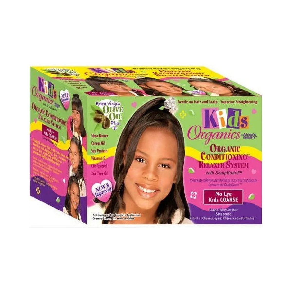 HC Industries Kids Organics Relaxer System 250ml (Pack of 12)