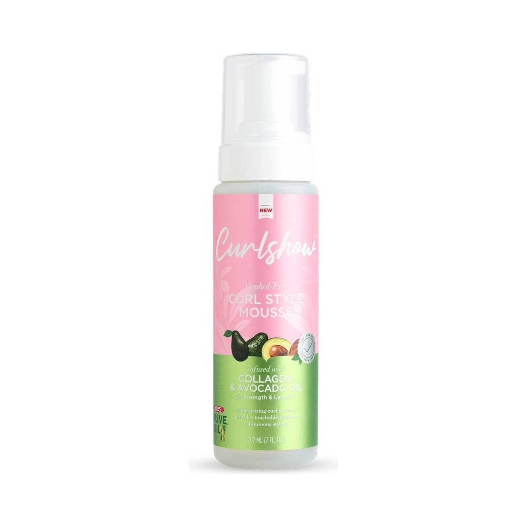 Olive Oil Curlshow Alcohol-Free Curl Style Mousse 7 Oz (Pack of 6) - view 2