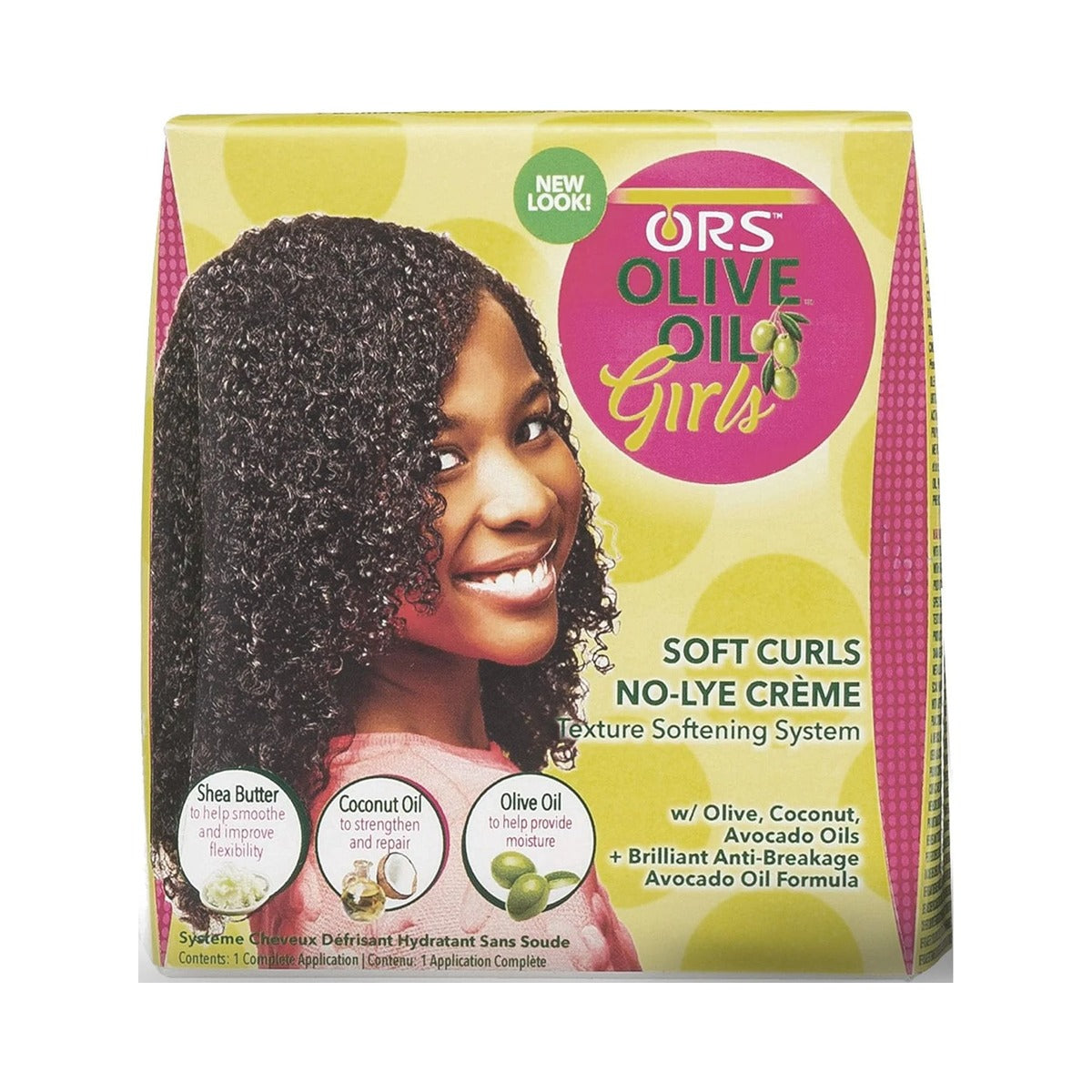 Olive Oil Soft Curls No-Lye Creme Texture Softening System (Pack of 6) - view 2
